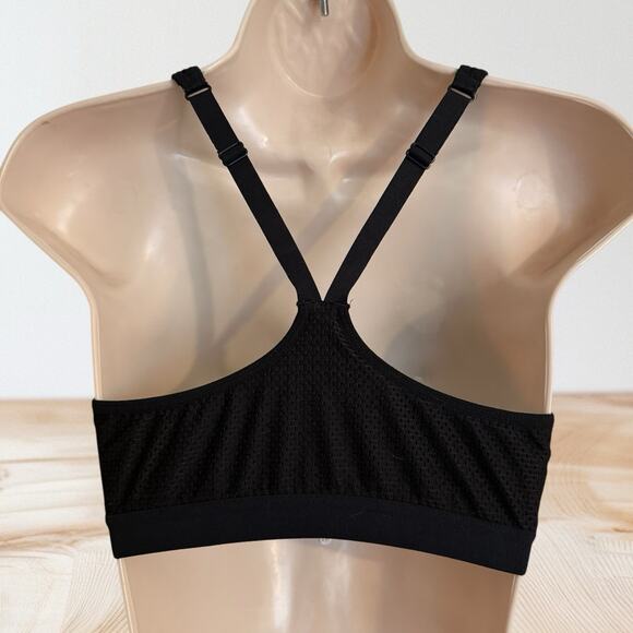 Victoria Sport Black Knockout Front Close Sports Bra Sz 34B Underwire $112 - Picture 4 of 7